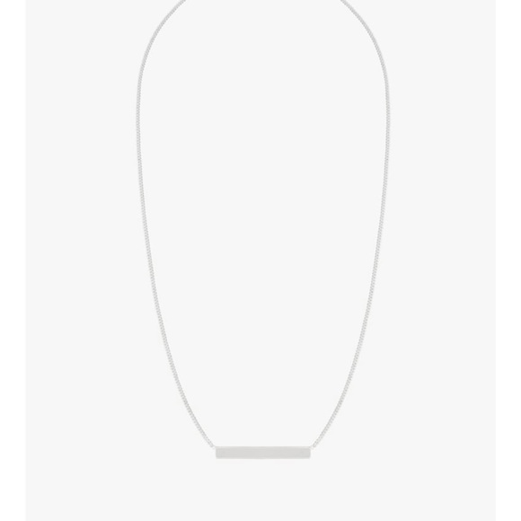 Zara Jewelry Zara Plaque Necklace Kaia X Zara Plaque Necklace Poshmark